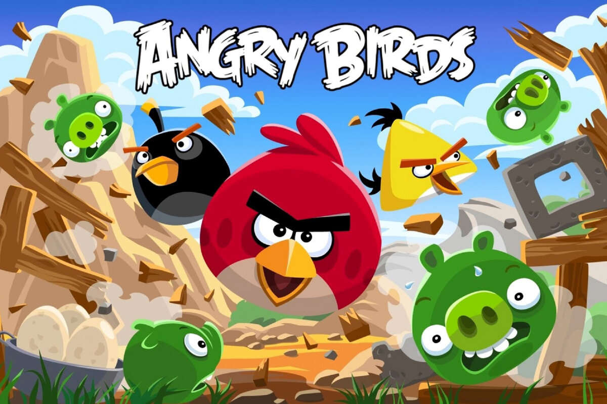 Игровой процесс в Angry birds | Game Paty | Дзен