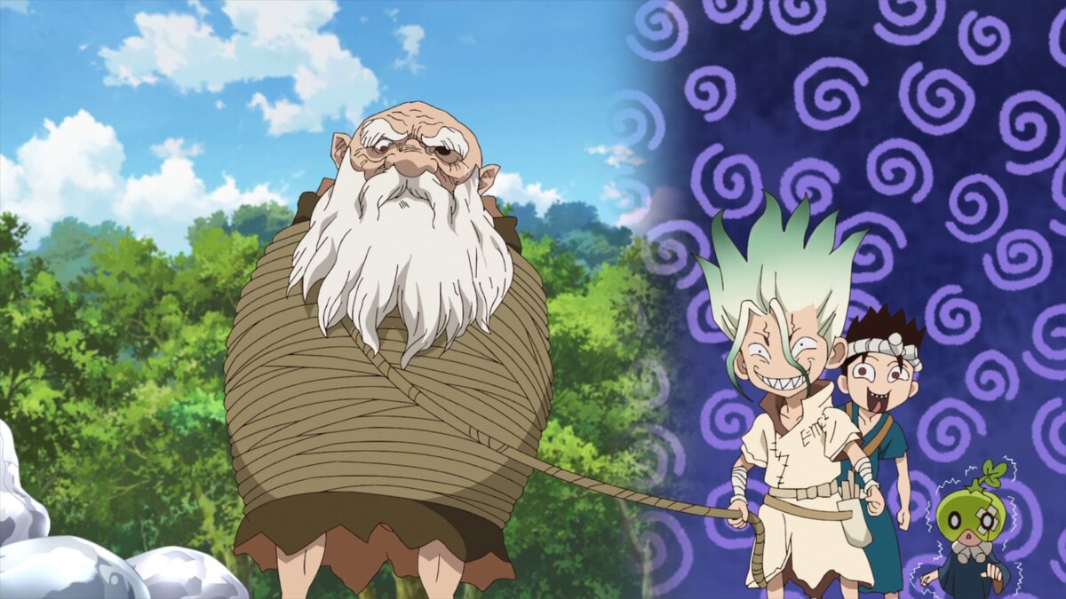 Dr. Stone 11 | аниме с оленем | Дзен