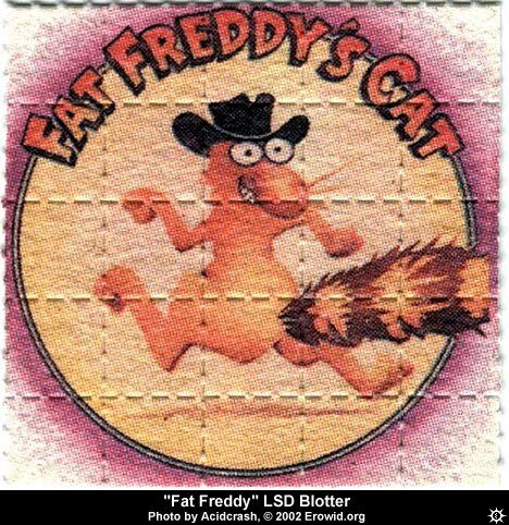 ЛСД кот толстого Фредди 