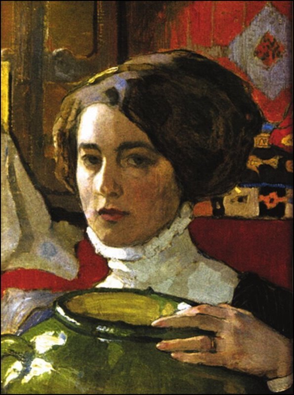 Киселева Е.А., «Автопортрет», 1910