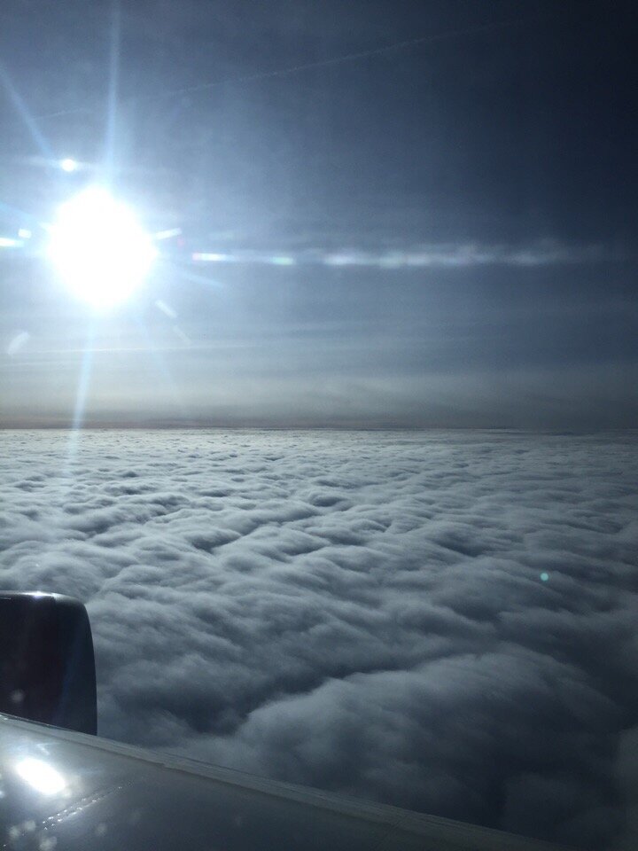 Вид из самолета