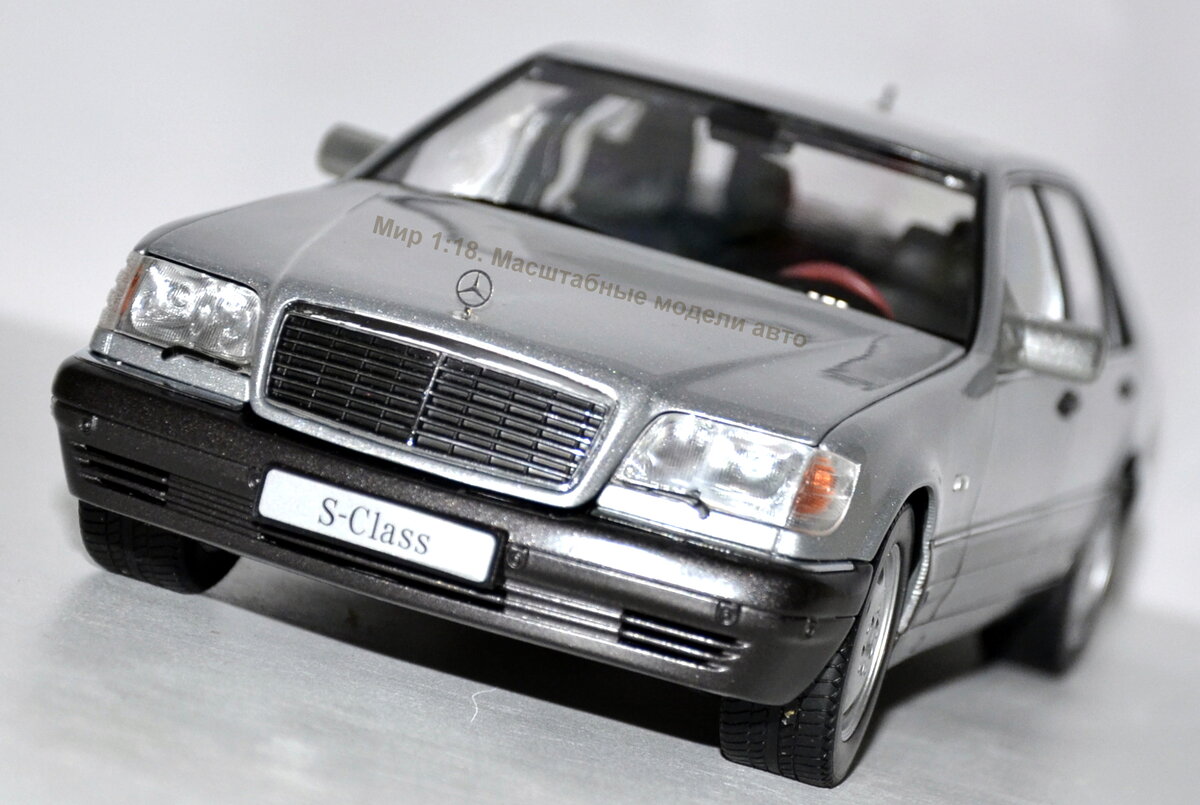 Mercedes S600 W140 1995 в масштабе 1/18 от Mission Model | Мир 1:18.  Масштабные модели авто | Дзен