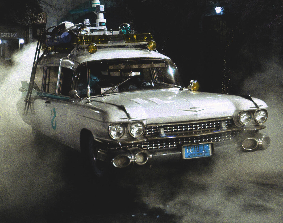 ECTO-1 в фильме "Охотники за привидениями" 1984 г.