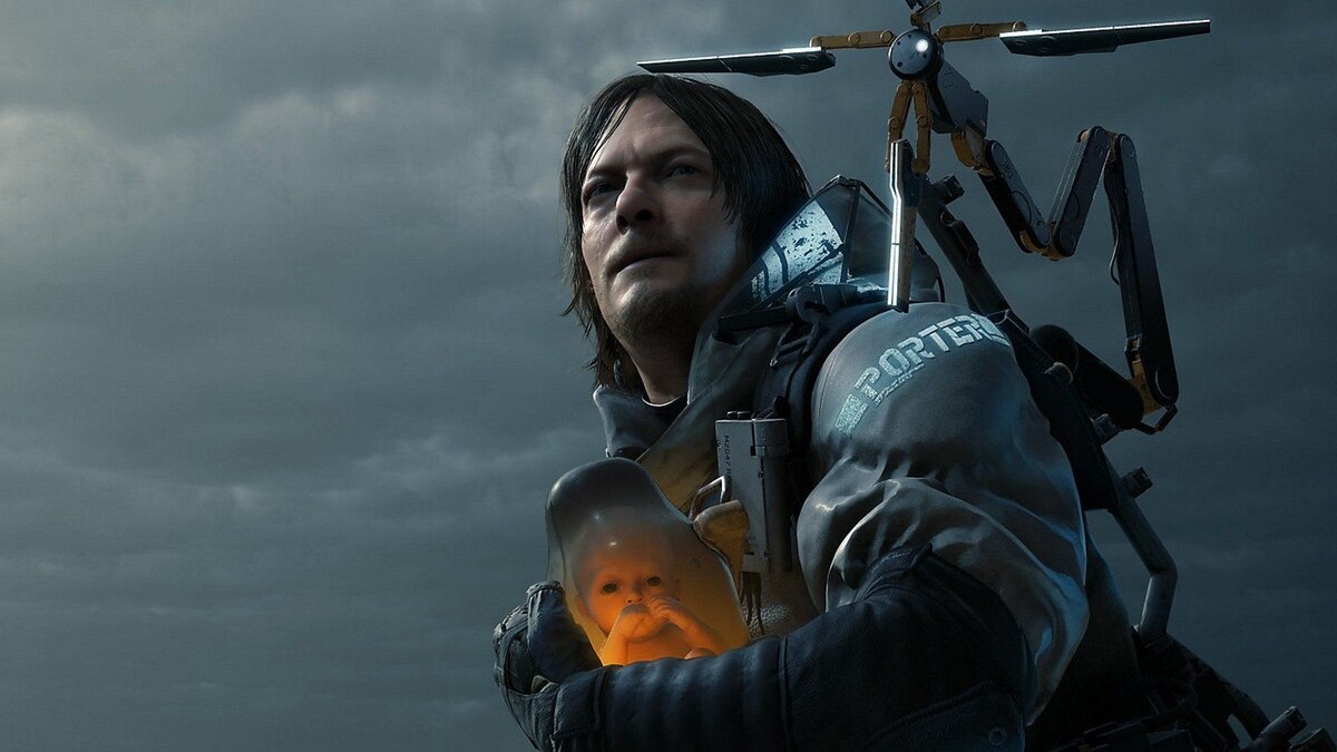 Игра доставщика от кодзимы. Death Stranding Мадс Миккельсен и Норман Ридус. Death Stranding Ридус. Death Stranding актеры. Сэм из Death Stranding.