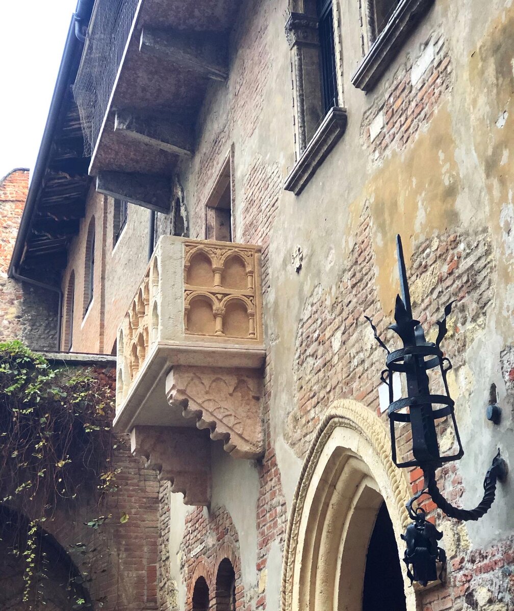 Балкон Джульетты в Вероне