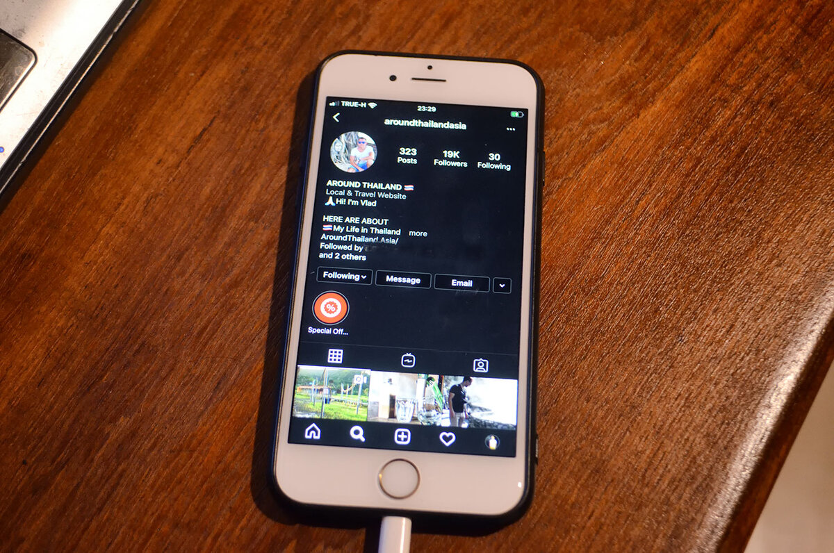 Как сделать темную тему в Instagram