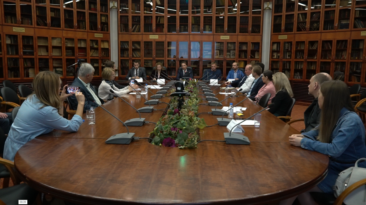 7 ноября 2019. Библиотека Торгово-промышленной палаты РФ. Фото: АУРО