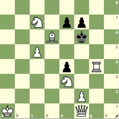 мат в 2 хода белыми