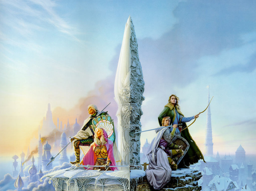 Иллюстрация к серии "Орден Манускрипта" 