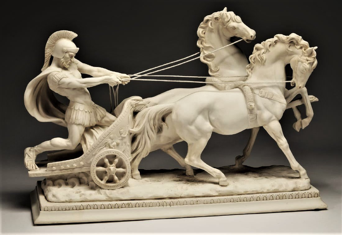 Конь в колеснице немезиды 6 букв. Диокл колесница. Колесница Платона.