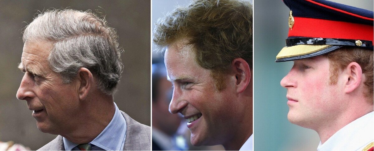 Принц Чарльз и принц Гарри