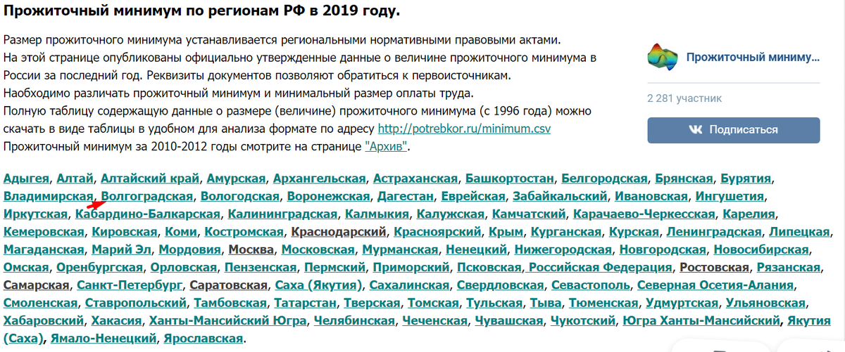 К примеру, мой регион проживания Волгоградская обл., тогда в перечне выбираю "Волгоградская"