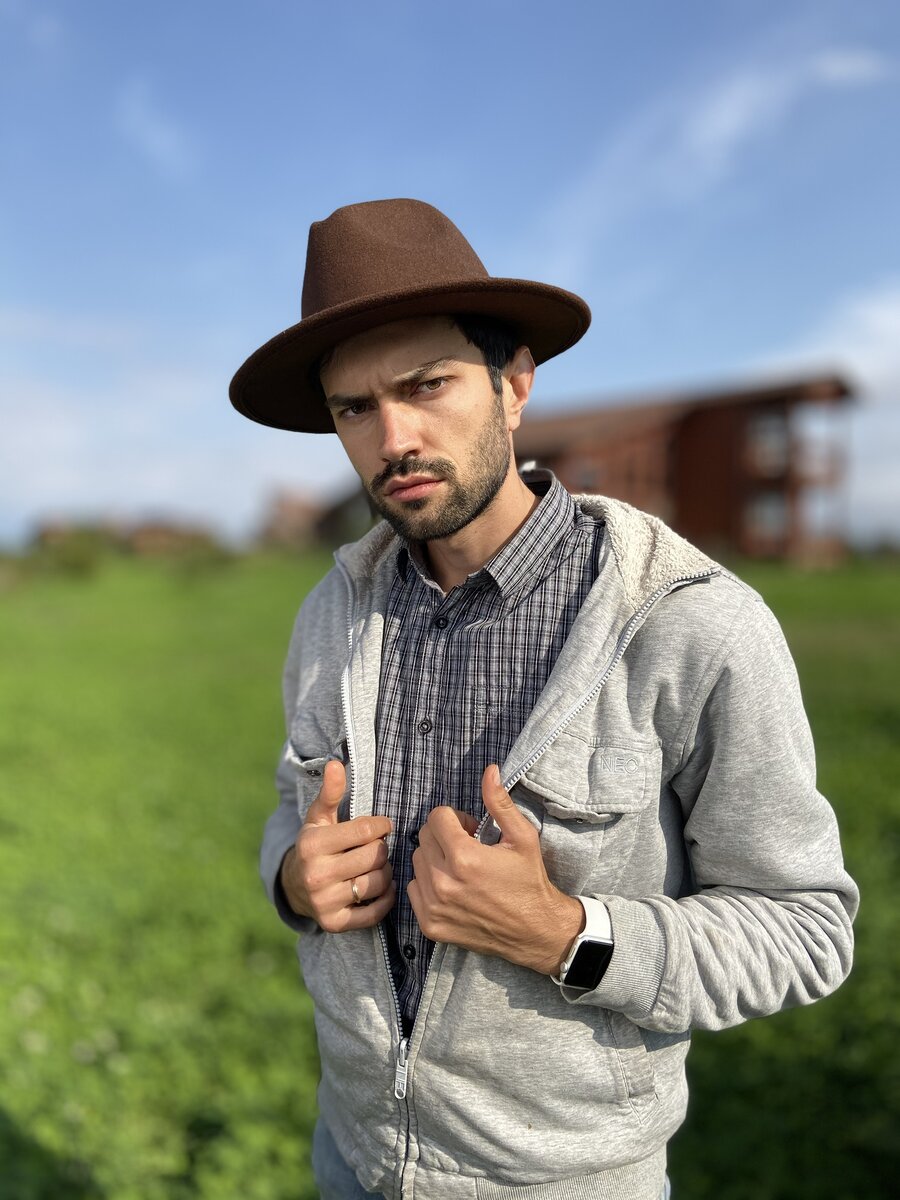 Портрет на ширик с размытием