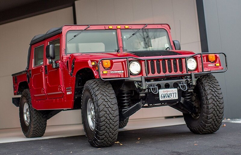 Тюнингованный электрический Hummer H1 Арнольда Шварценеггера 