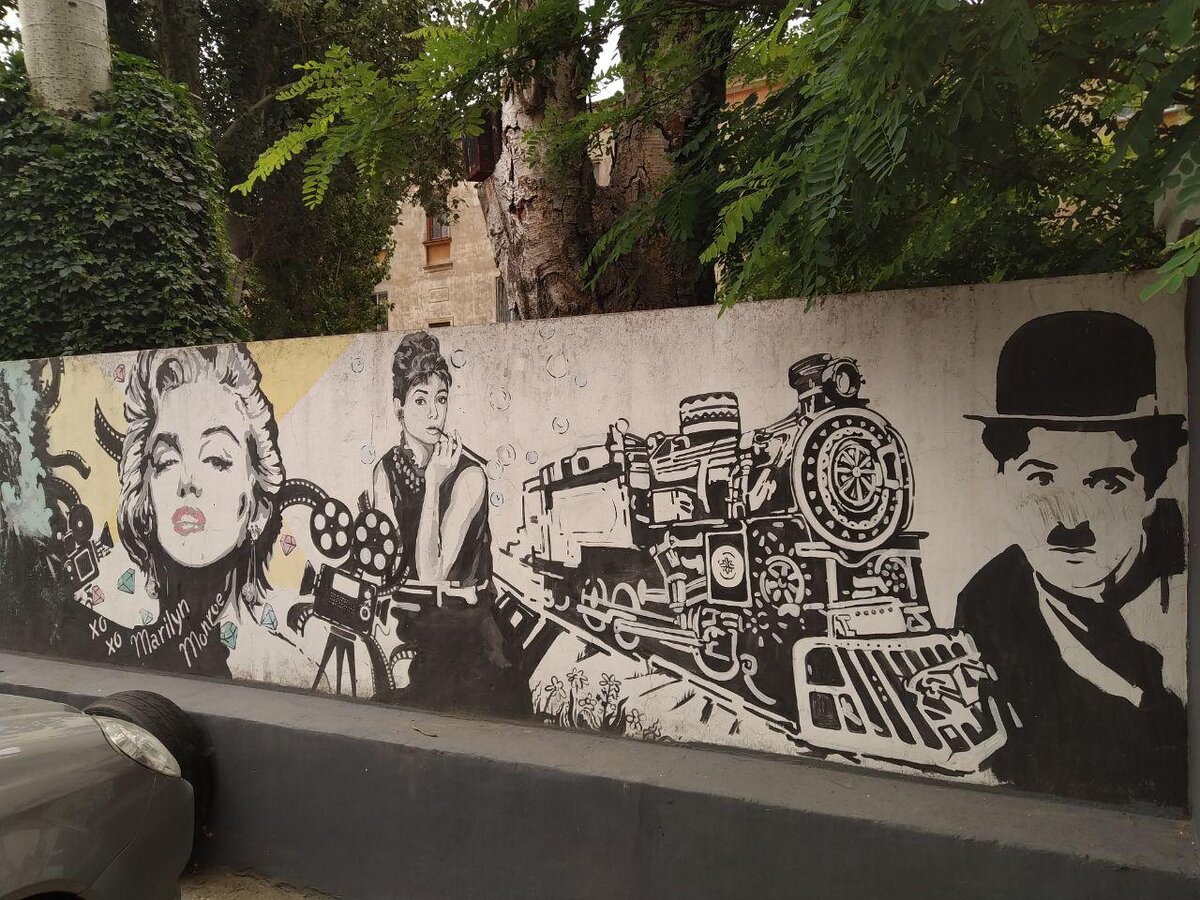 Фреска с изображением легендарных героев народа инков