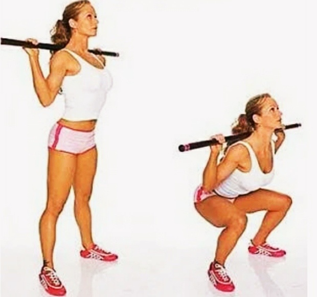 Приседания – эффективное упражнение, чтобы быстро накачать попу в домашних условиях
