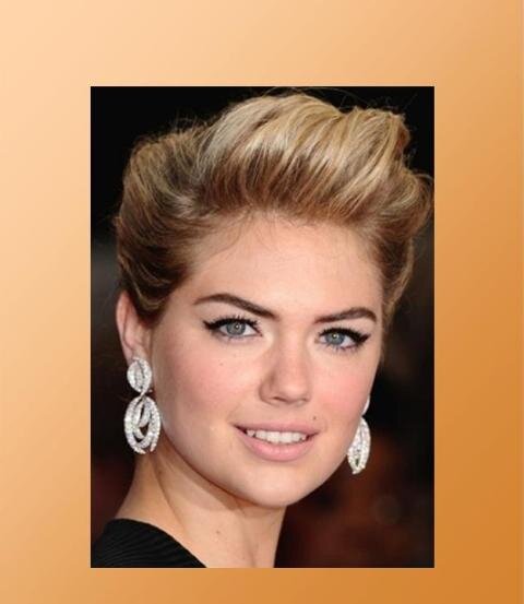 Прическа для круглого лица