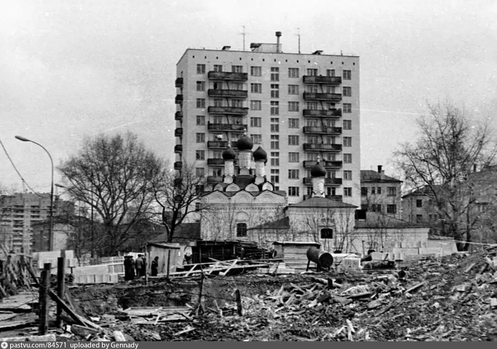 Никольская церковь на Студенце, 1981 г. Автор: Чеботарь Александр Мирчевич.