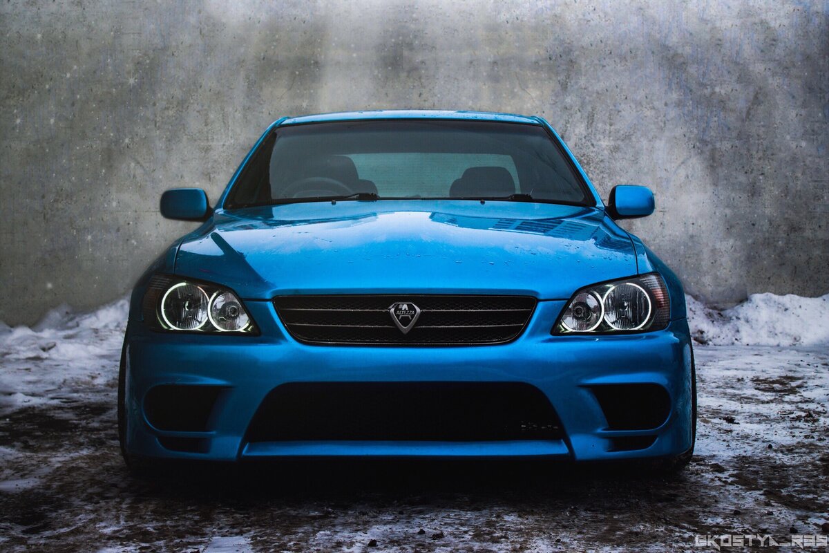 Toyota Altezza. Использовать фото без указания автора - строго запрещено