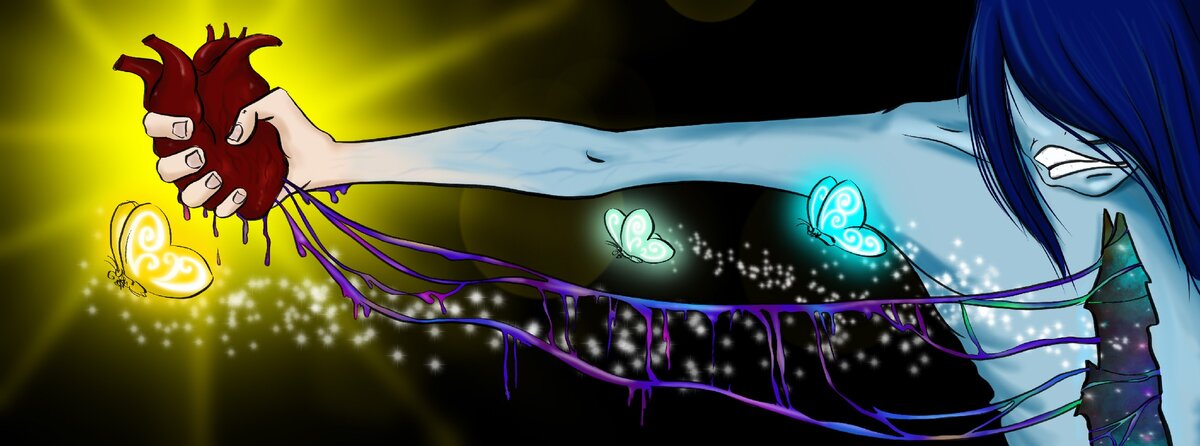 иллюстрация автора... наверное, моё подсознание хочет что-то сказать...