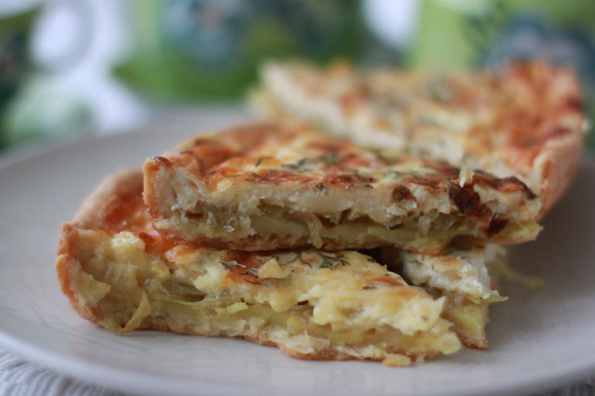 луковый киш