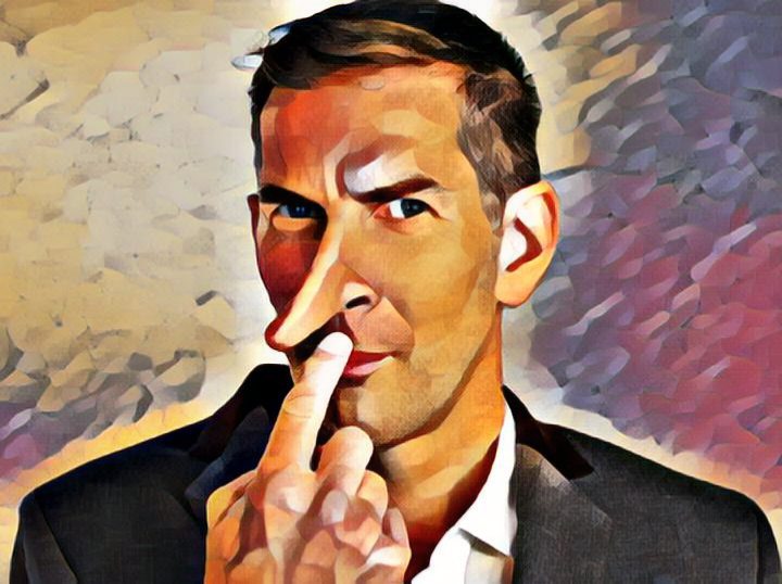 Представляете, что было бы, если бы у врунов в самом деле вырастал нос?  В автобусе в час пик люди бы толкались не животами, а носами 