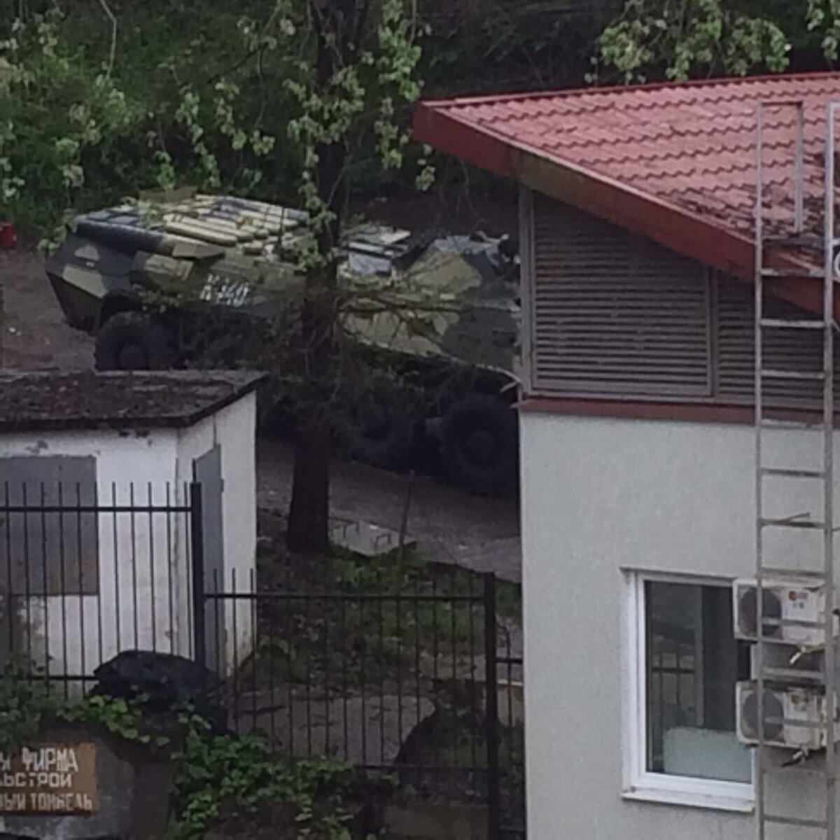 Вид из окна отеля