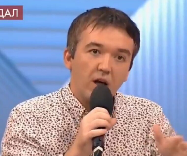 Скрин-шоу из программы "Пусть говорят" (Первый канал)