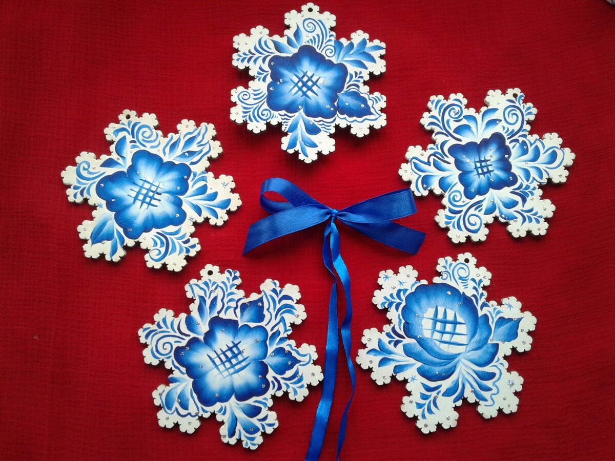 Самодельные елочные игрушки