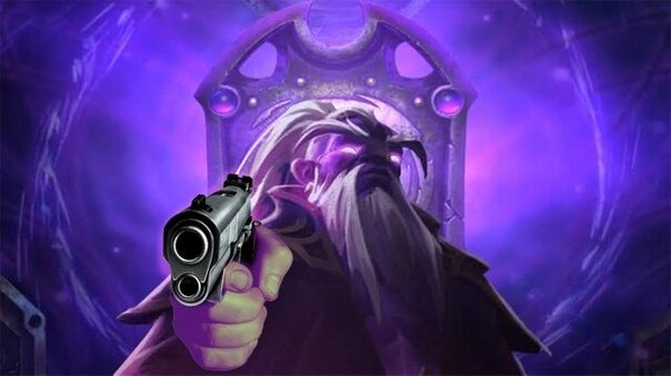 Когда приходишь на мид стоять против бустера:)