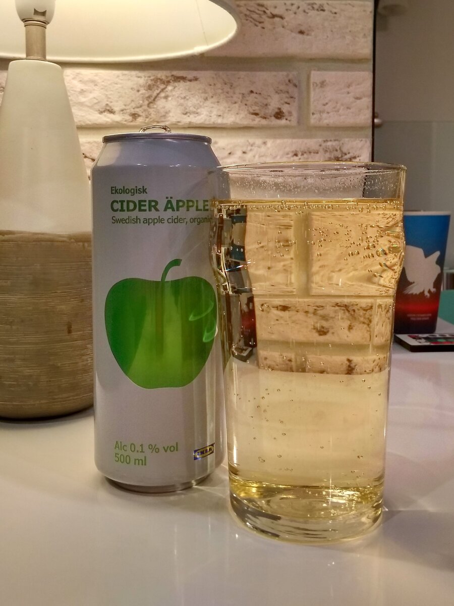 IKEA: Ekololisk Cider Apple в бокале