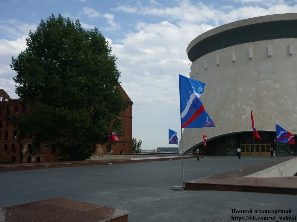 Музей-панорама "Сталинградская битва" в День города Волгограда 4 сентября 2010 года.