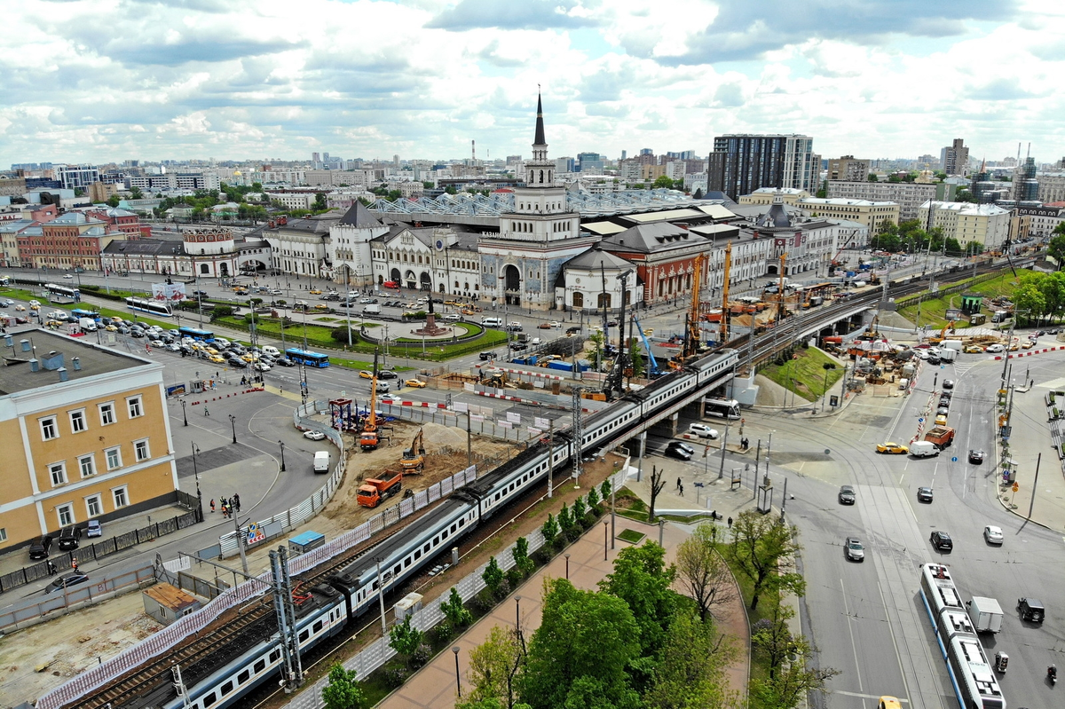 Реконструкция участка «Каланчевская — Курская» МЦД-2. Фото: mos.ru