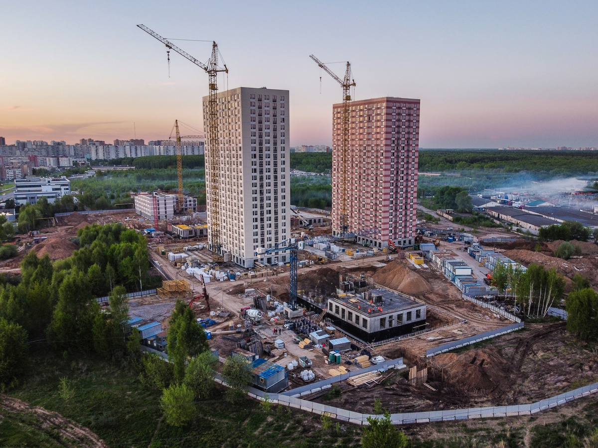 Новый микрорайон в Косино-Ухтомском на Салтыковской улице | Кожухово в  фотографиях | Дзен