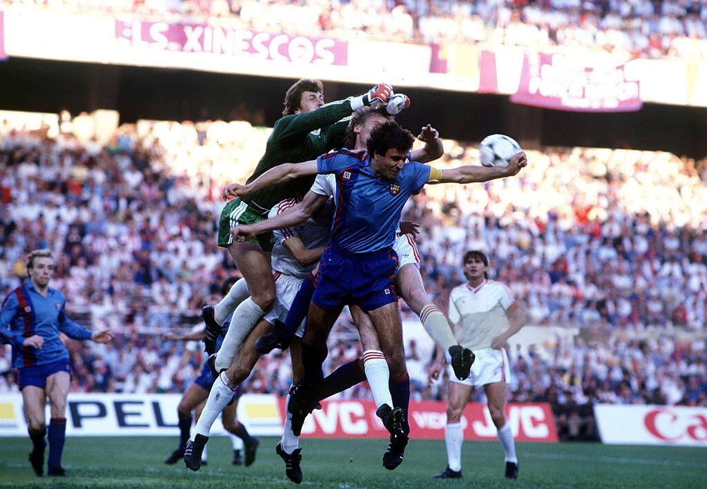 Финал Кубка Европейских Чемпионов - 1986 года. Стяуа - Барселона.