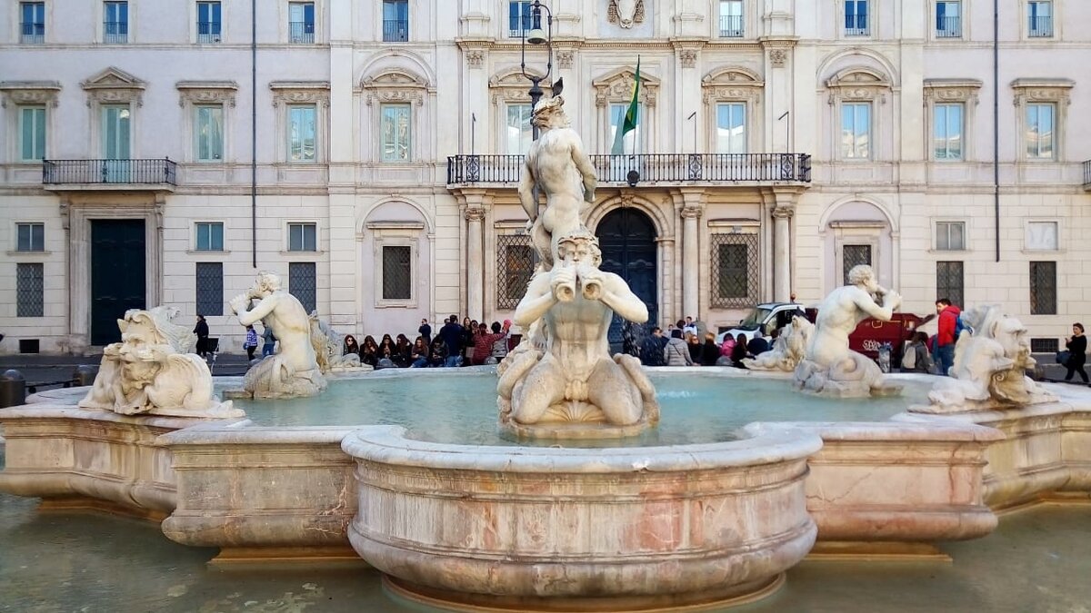 Фонтан в Риме - личное фото