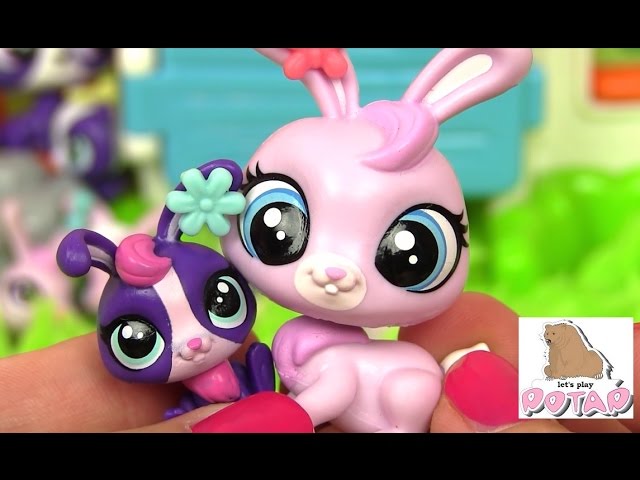 ЛПС набор коллекция петов Cabin Crew, Littlest Pet Shop Hasbro