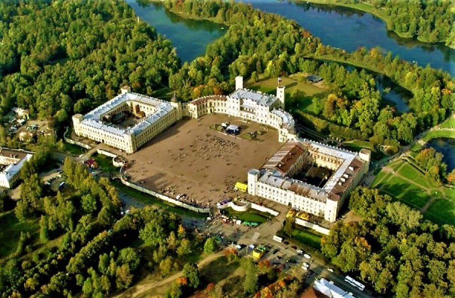 Наш прекрасный город с высоты полёта.