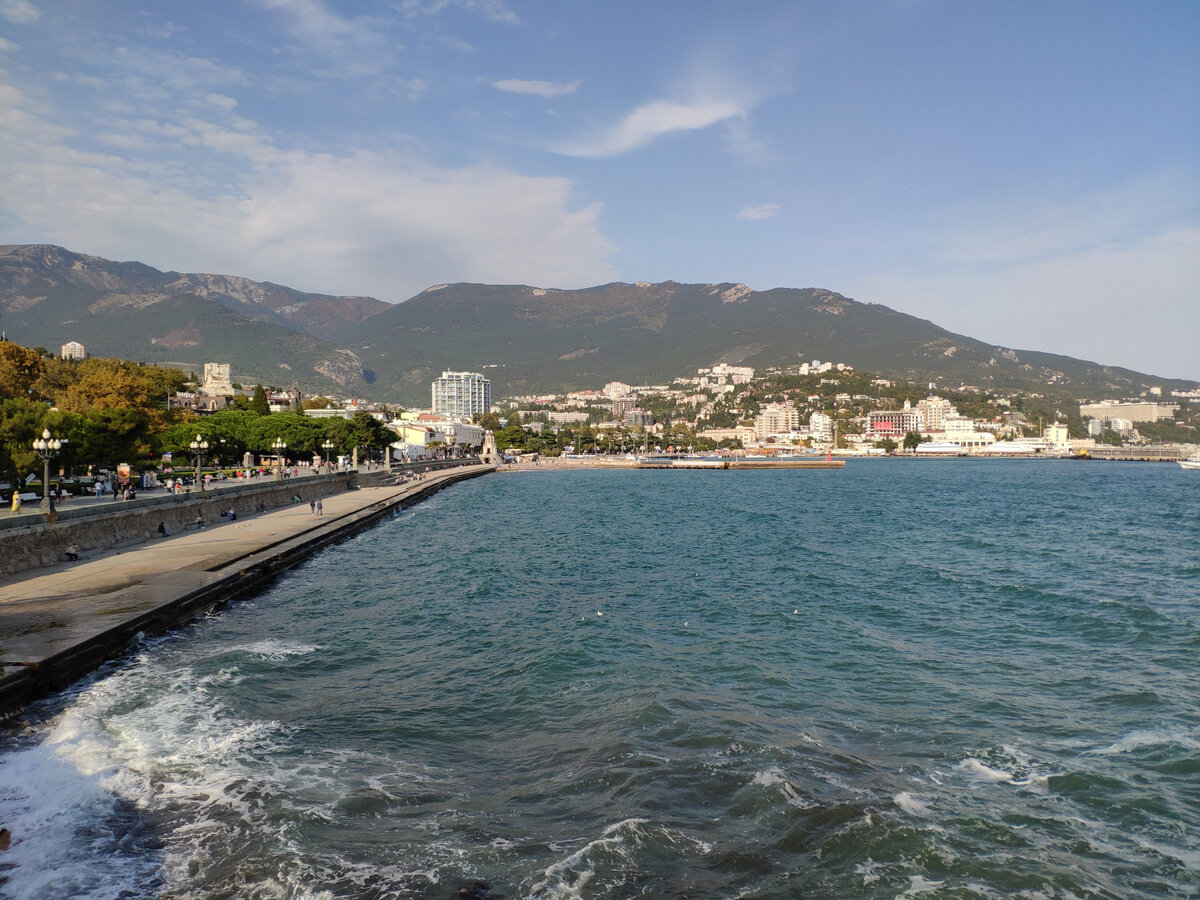 Крым, набережная Ялты