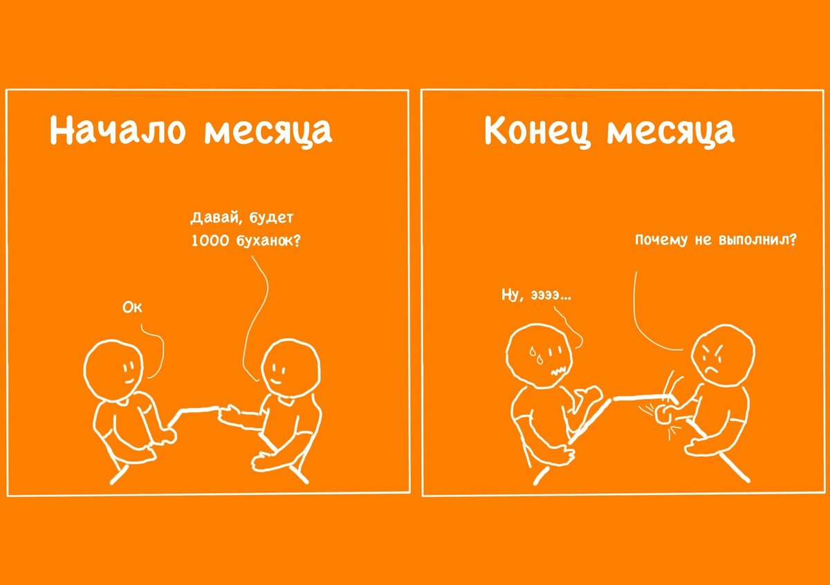 План-фактный анализ выглядит не только так