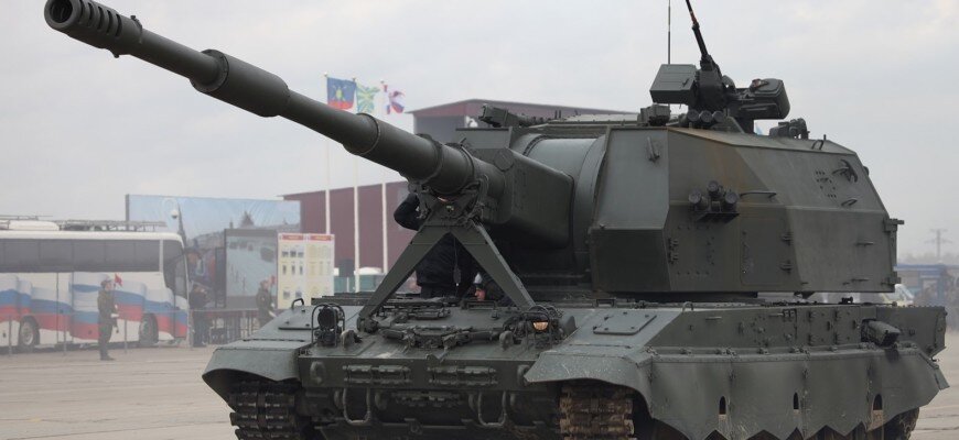 САУ «Коалиция-СВ». Источник изображения: militaryarms.ru/