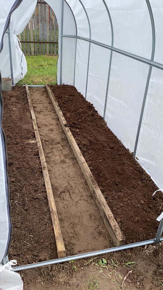 Этап формирования грядок