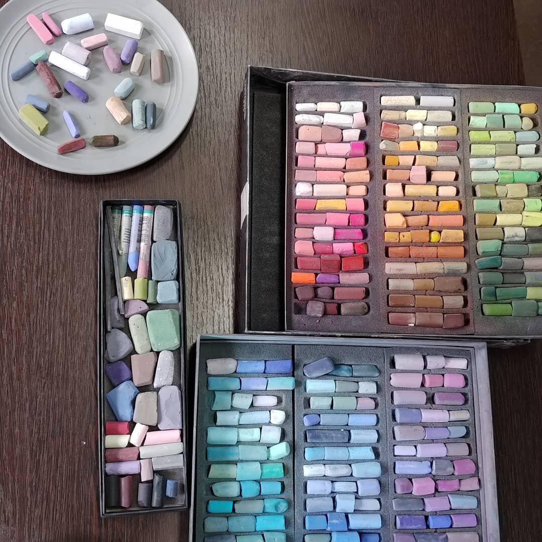 Палитра пастели художника Елены Орловой