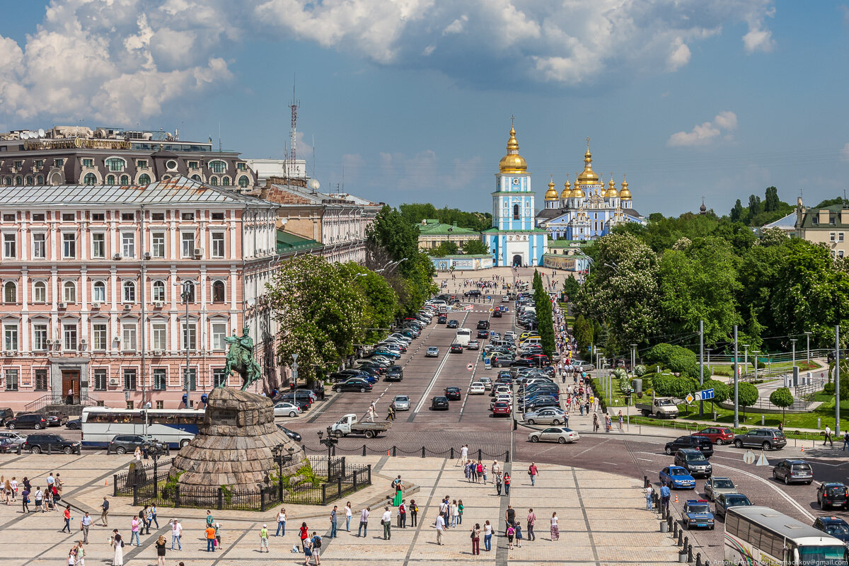 Виды киева фотографии