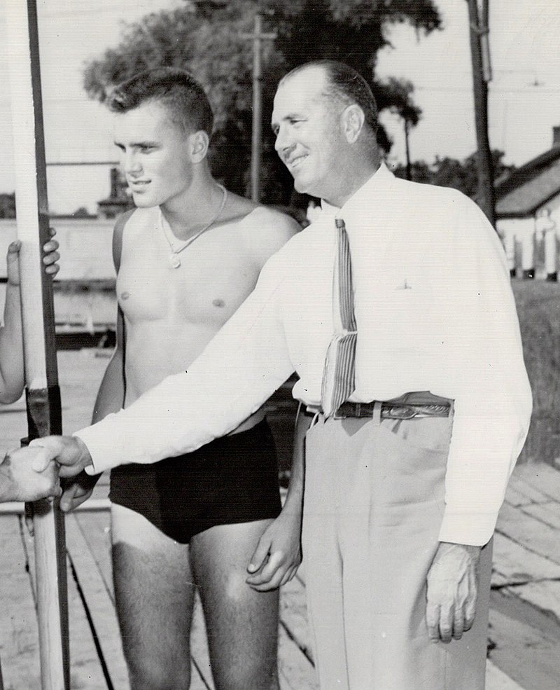 Джек Келли с сыном Джоном, фото Д.Синклера