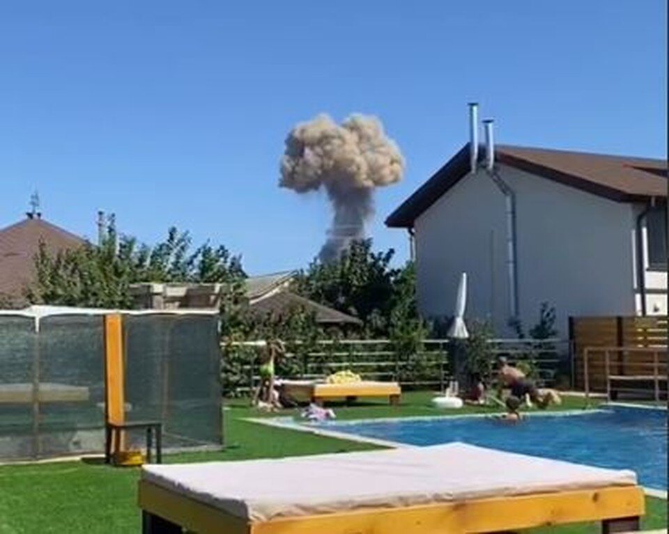     Отдыхающие испугались. Но сейчас всё наладилось.