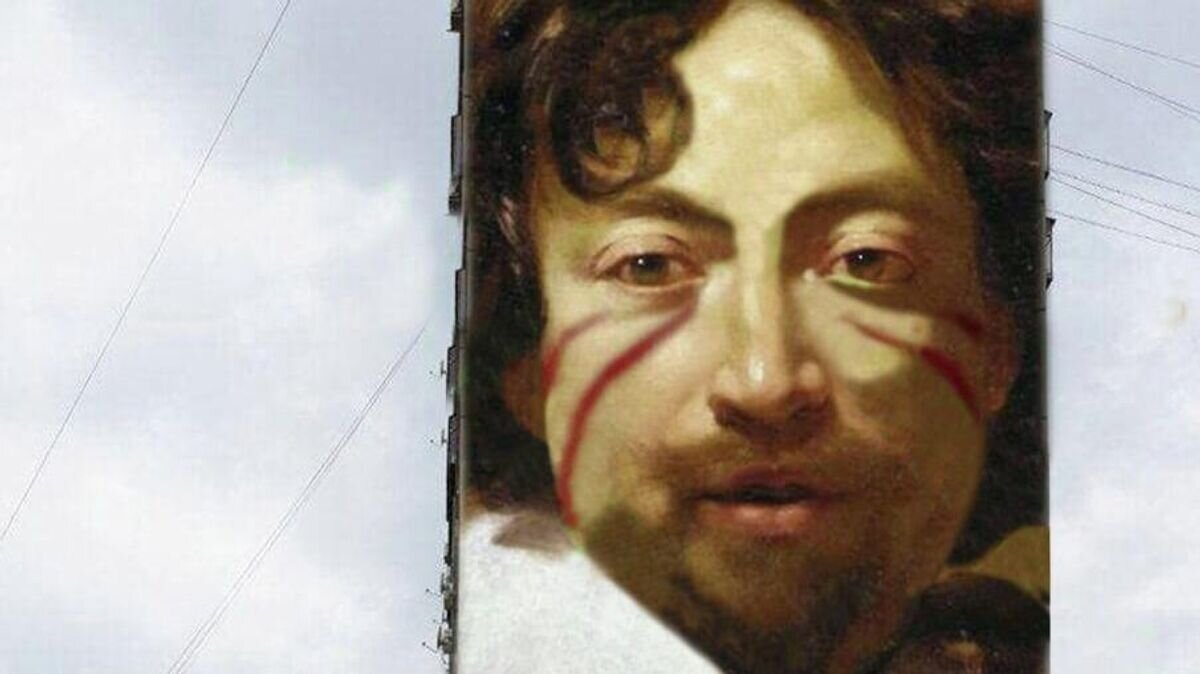    Художник Йорит Агоч обнародовал эскиз работы, которую он выполнит на Международном фестивале уличного искусства "Культурный код"© Фото : "Россия – страна возможностей"