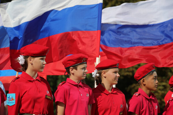 Юнармейцы Ростовской области. Обложка © t.me / Министерство обороны РФ
