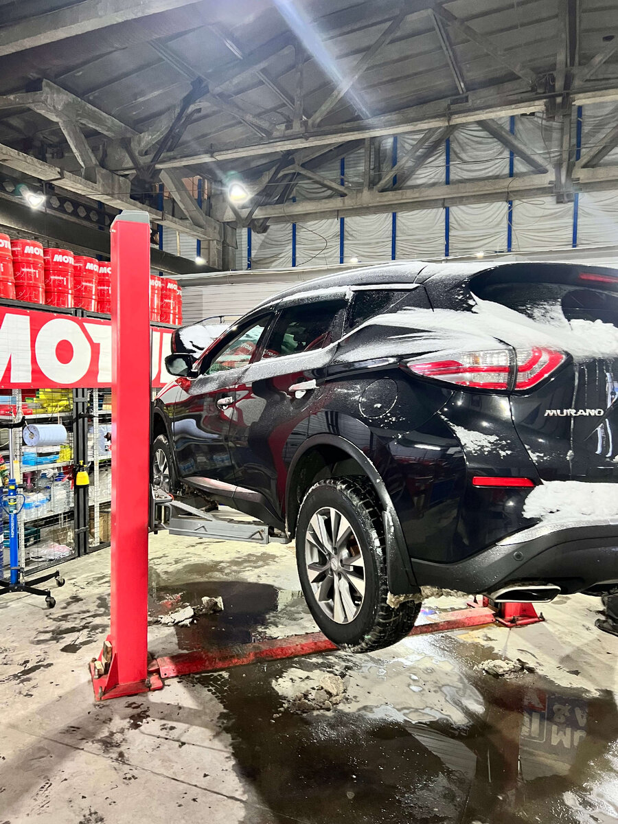 Nissan Murano Z замена ДВС