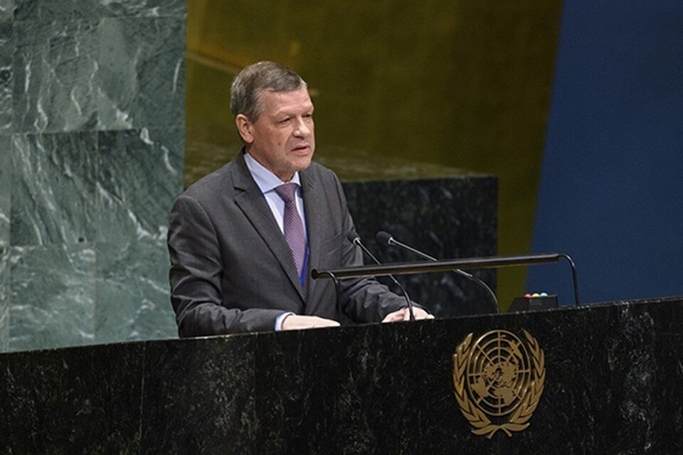     Постпред Беларуси при ООН раскритиковал проект резолюцию по Украине. Фото: архив МИД